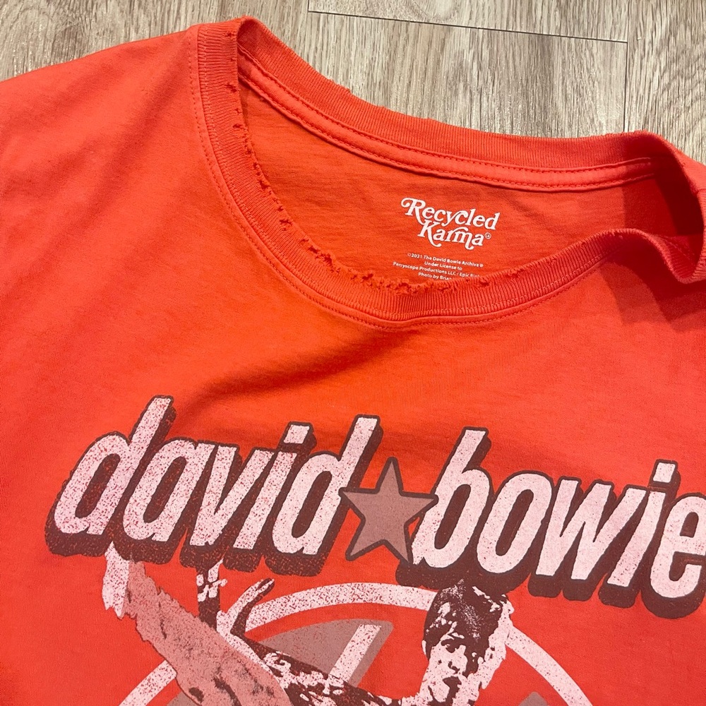 Recycled Karma David Bowie Tee - Picture 7 of 9